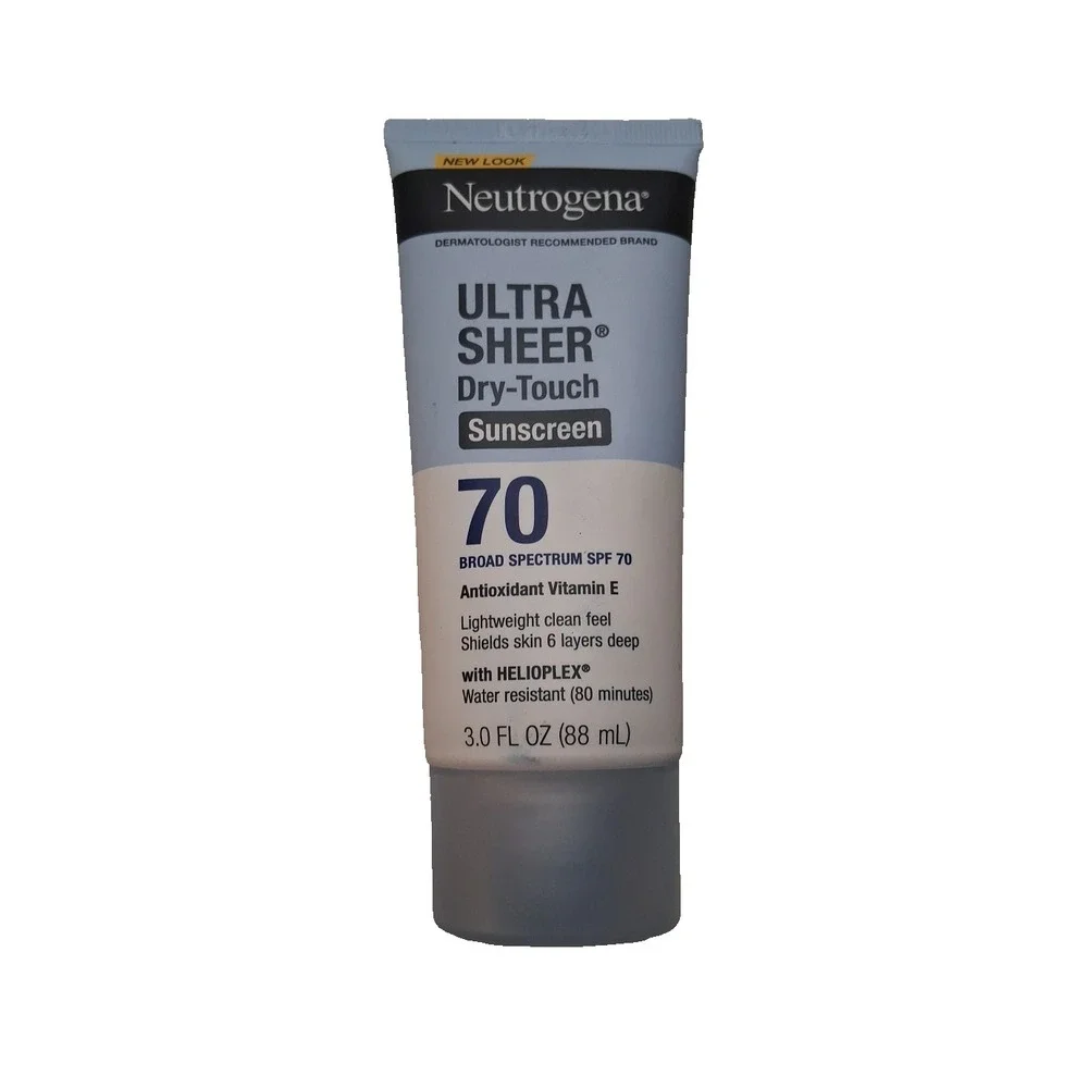 Neutrogena Ultra Sheer Dry-Touch Water Resistant SPF 70 Sunscreen Lotion 3fl oz